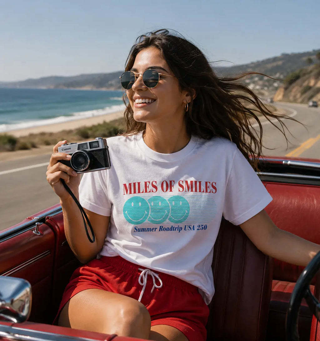 The Miles of Smiles Tee