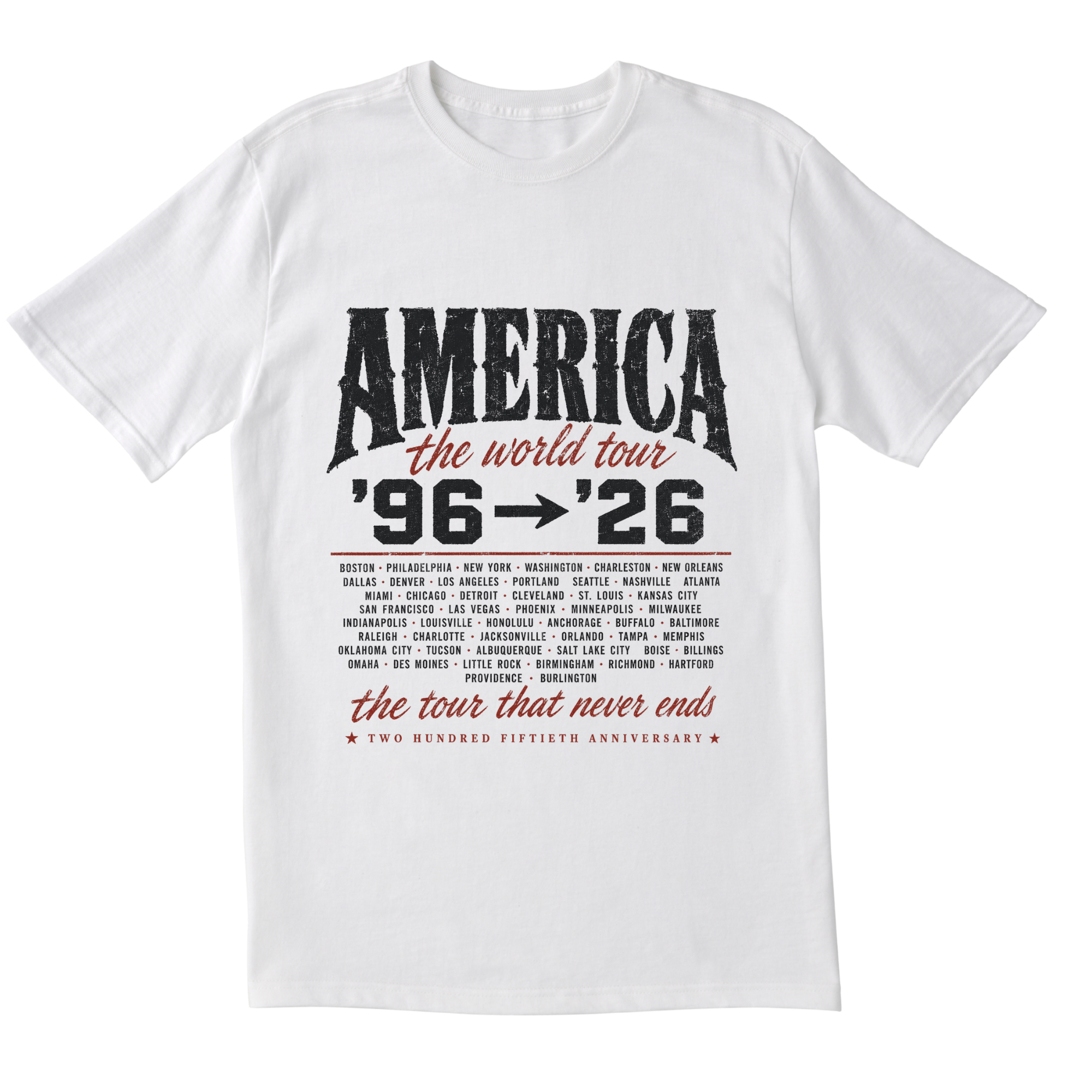 The Tour 96 to 26 Tee