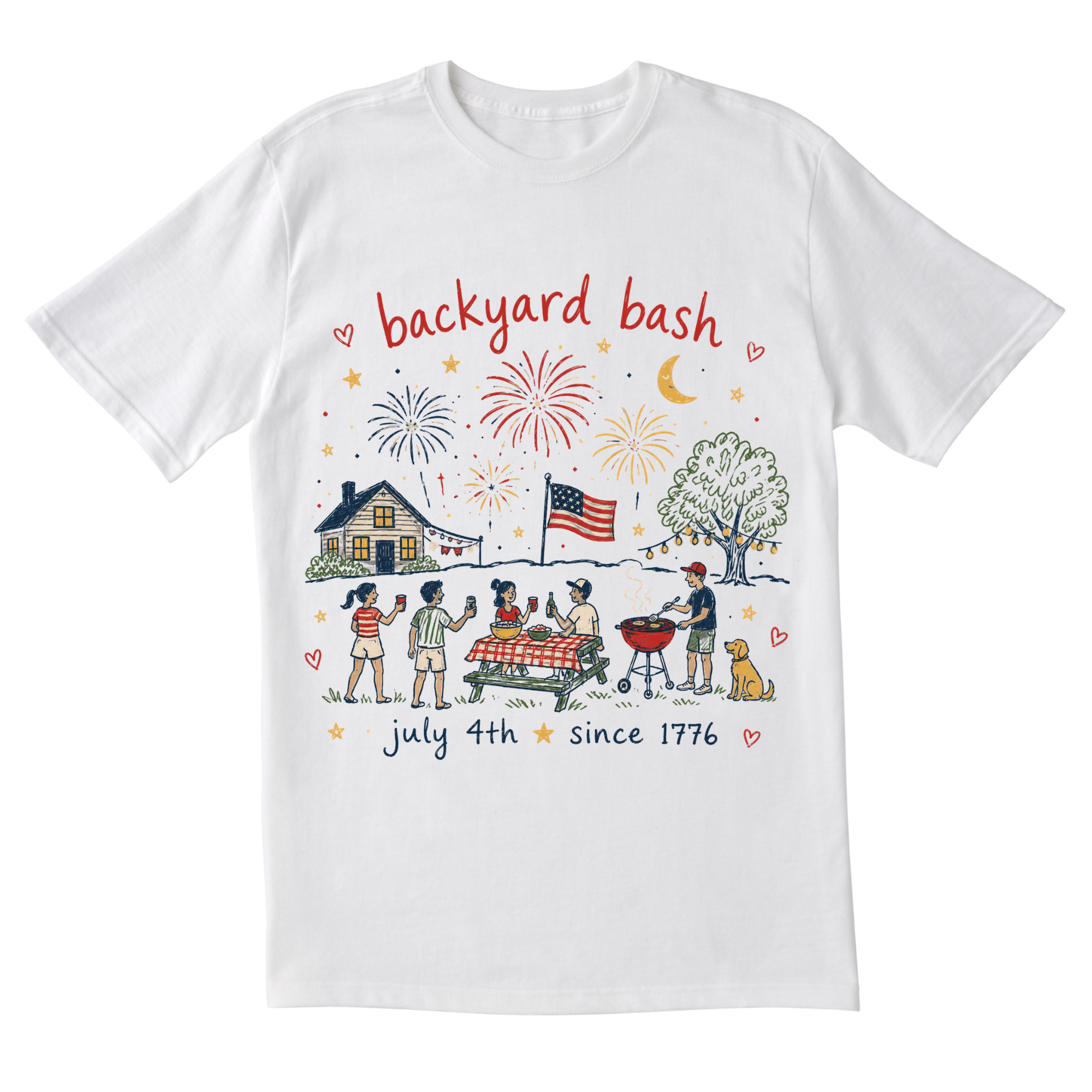 The Backyard Bash Tee