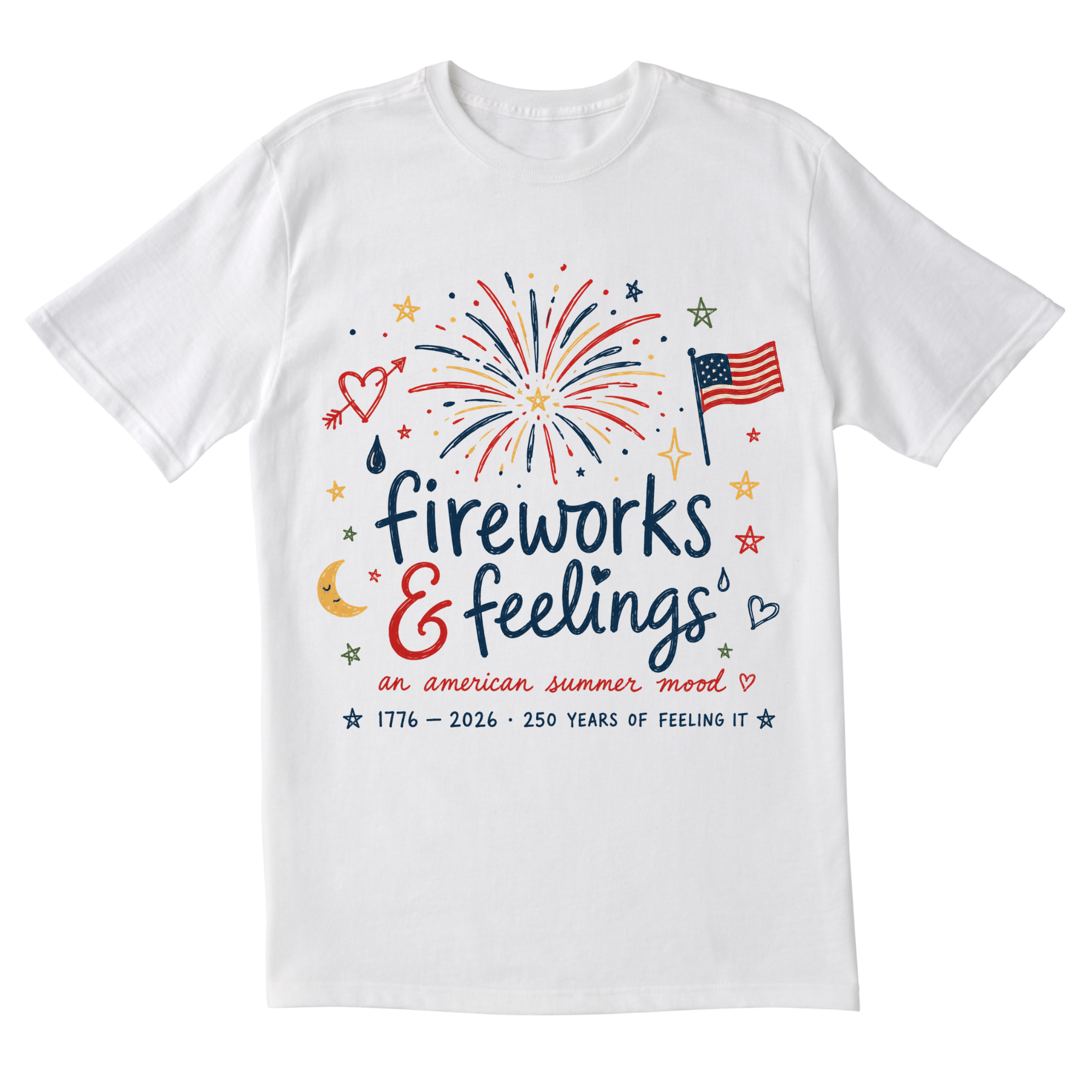 The Fireworks and Feelings Tee