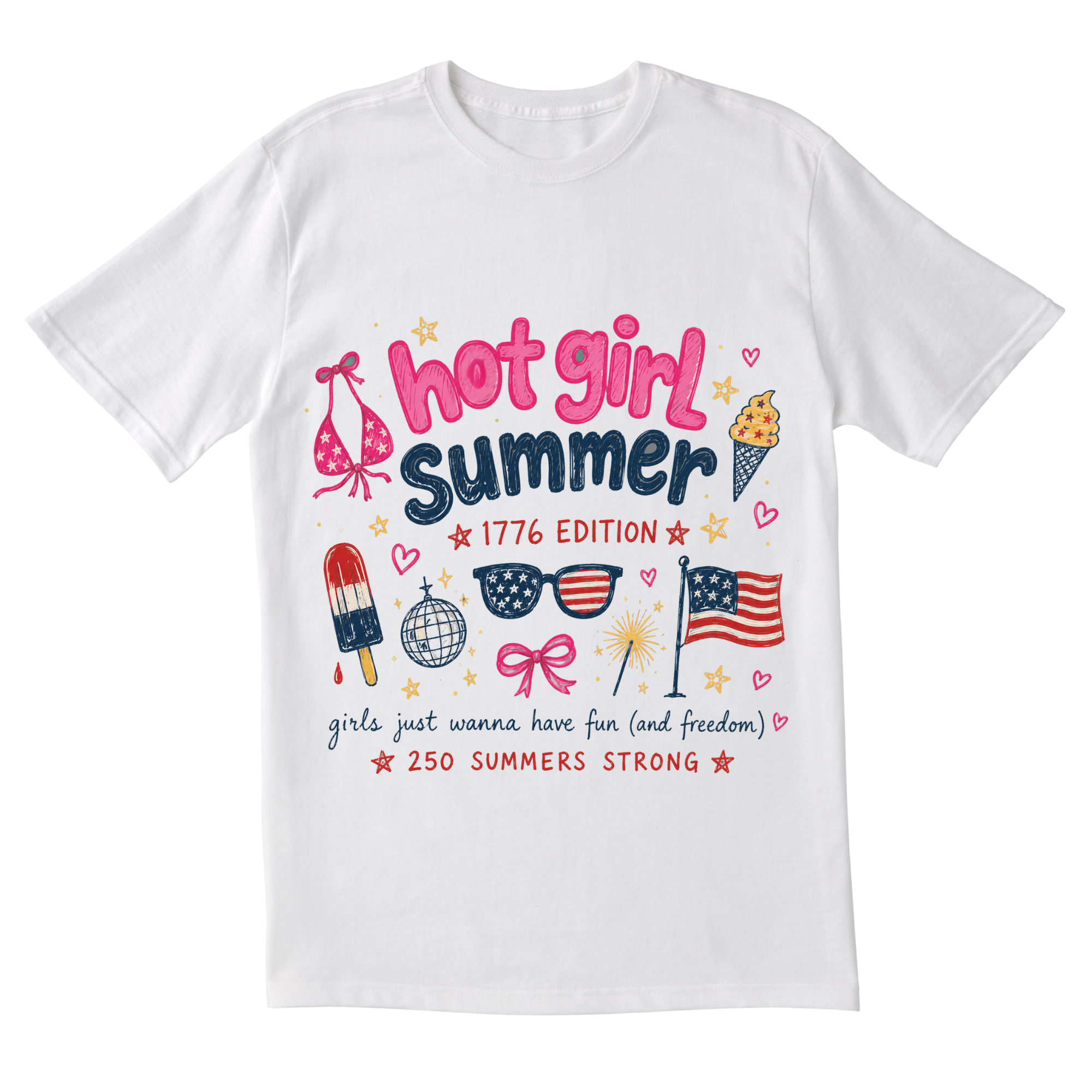 The Hot Girl Summer 1776 Tee