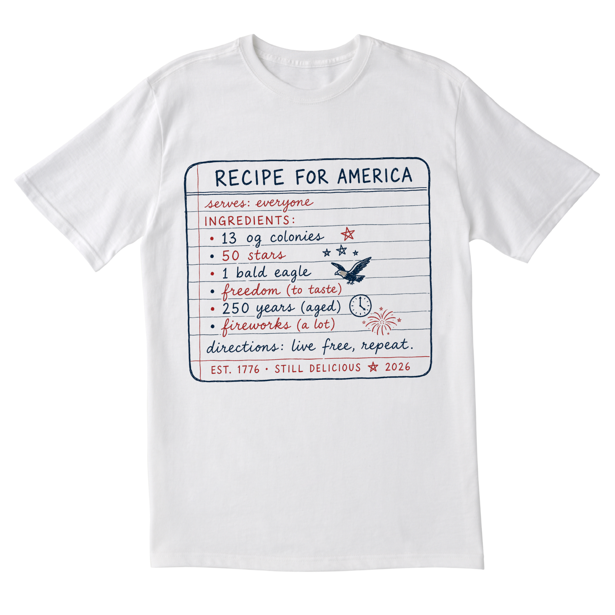 The Recipe for America Tee
