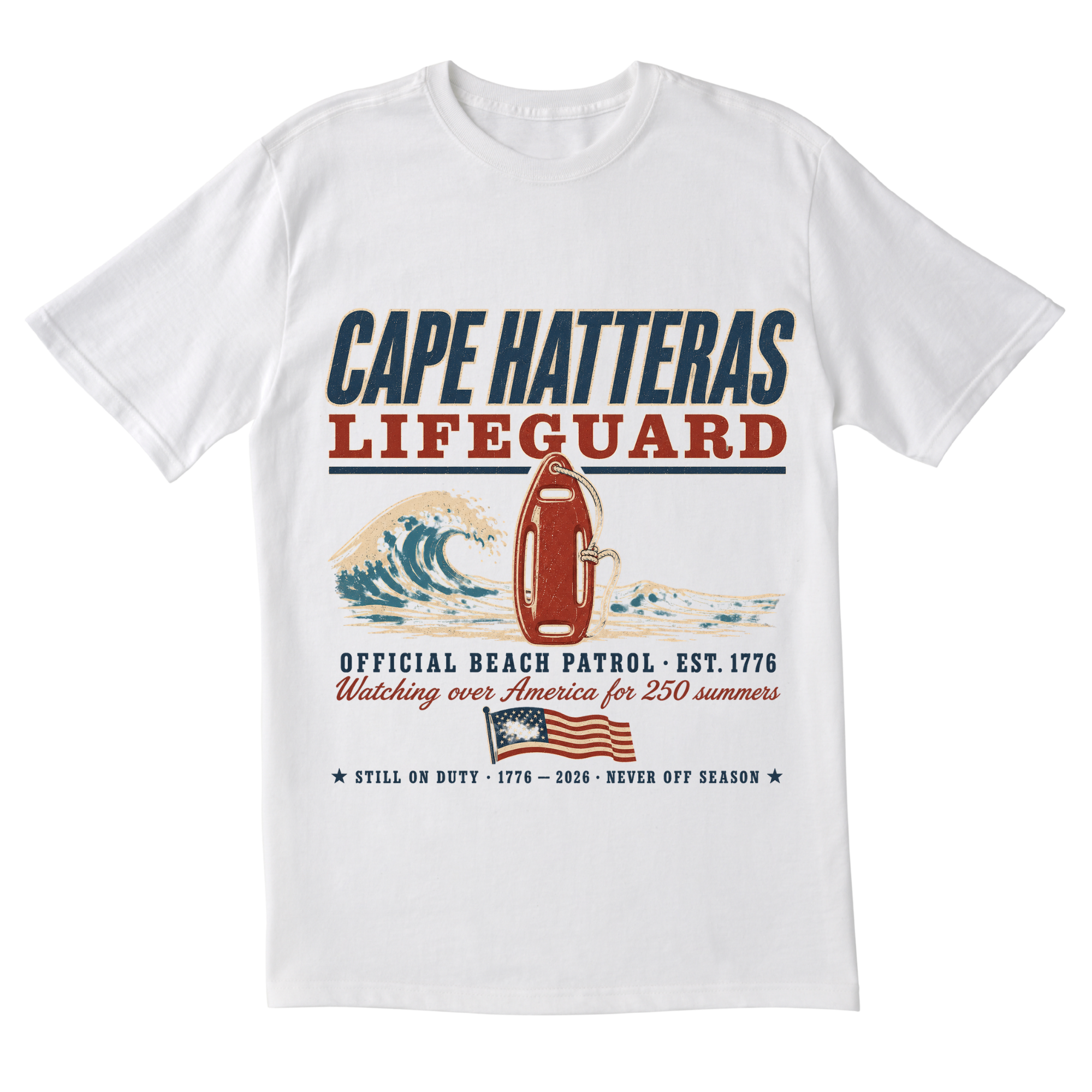 The Cape Hatteras Lifeguard Tee