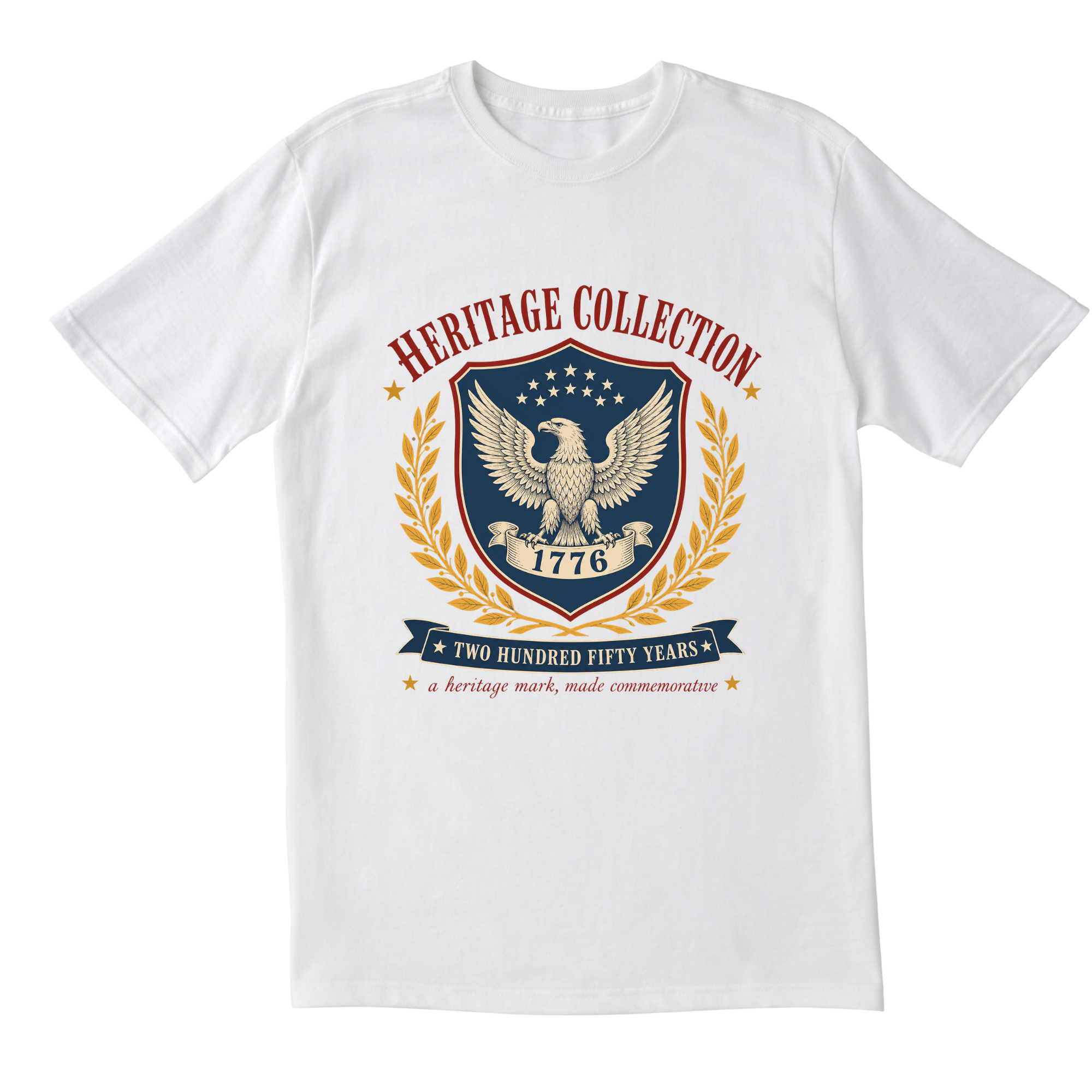 The Embroidered Crest Tee