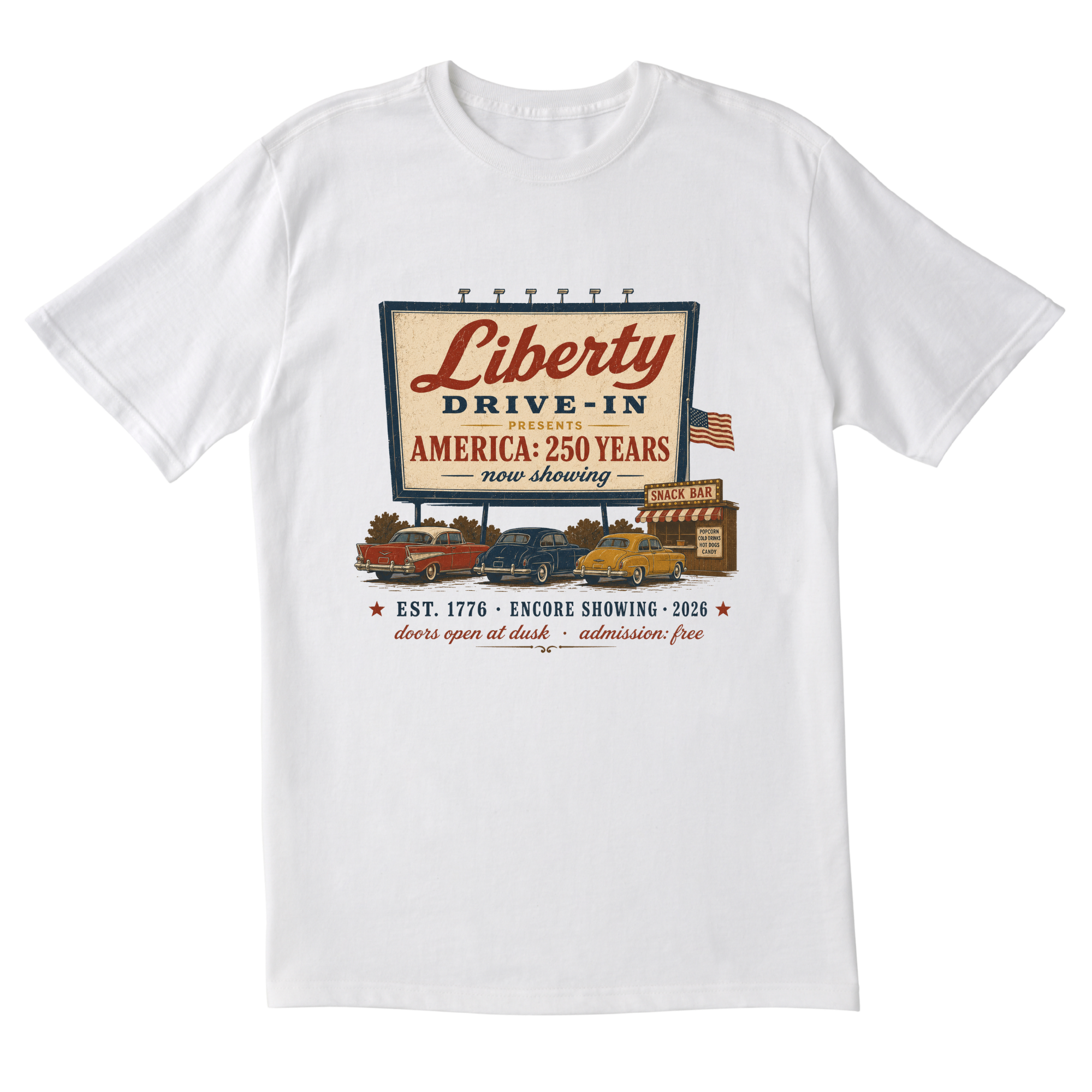 The Liberty Drive-In Theater Tee