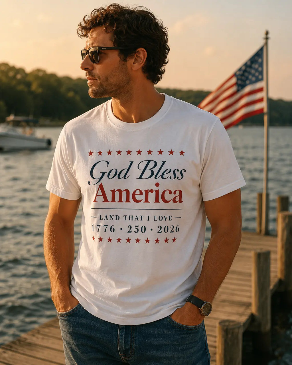 The God Bless America Tee